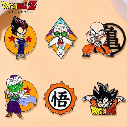 Ultimate Dragon Ball Z Son Goku Pins - Perfect Accessory for Kids' Fashion and Backpacks! - Mayday's Merch
